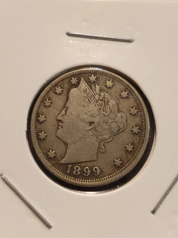 1899 Liberty V Nickel with Cents | U.S. Coin Cover