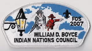 BSA Indian Nations Council, Oklahoma FOS CSP, 2007 Friends of Scouting, Boyce - Picture 1 of 1