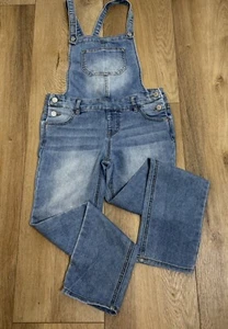 Denim Overalls. Cat & Jack. Girl size Medium - Picture 1 of 3