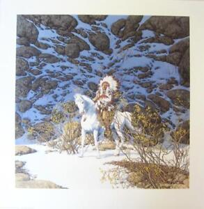 Bev Doolittle Eagle Heart 1992 Limited Edition #10559  Signed 20 in x 20 in