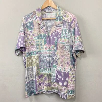 Blusa Vintage Alfred Dunner Talla 16 Abstracta Geométrica Artística Años 80 90 Ecléctica Foto 1 de 4