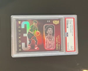 2021 Gala ZIARE WILLIAMS #196 RC Rare 3/8 SSP Rookie No Parallels Only 8 PSA 9 - Picture 1 of 1
