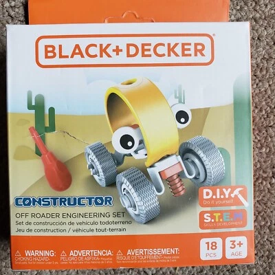 Black + Decker Constructor Off Roader Engineering Set 18 PCs  - Image 1 of 2