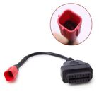 Diagnostic Adapter Professional 16Pin To 6Pin OBD Cable Reliable For Motorcycle