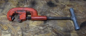 RIGID 2A/202 Heavy Duty No. 1-2 Pipe Cutter Tool 1/8 in To 2” FREE SHIPPING - Picture 1 of 13