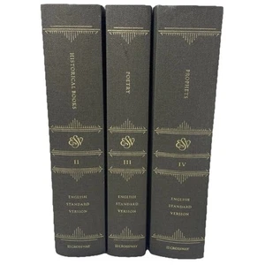ESV Reader's Bible - 3 Vols I, II, & III POETRY, PROPHECY, HISTORY, OT, Crossway - Picture 1 of 6