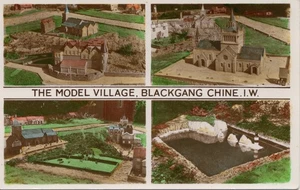(cb56) The Model Village Blackgang Chine - Isle of Wight Postcard - Picture 1 of 2