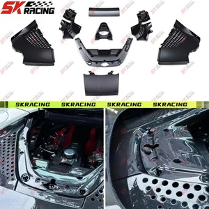 Plain Weave Dry Carbon Fiber Rear Engine Inner Bay Cover For Ferrari SF90 Spider - Picture 1 of 16