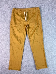 Pantalone Vuori donna marrone medio ripstop elasticizzato orlo grezzo jogger VW450 - Foto 1 di 11