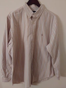 Polo Ralph Lauren Cassic Fit Herren Langarm Hemd mit Knopfleiste Gr. 17,5 34/35 - Bild 1 von 6