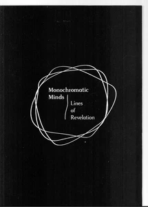 Monochromatic Minds: Lines of Revelation - Jennifer Lauren Gallery Paperback - Picture 1 of 1