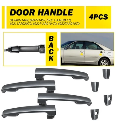 Manija de puerta exterior exterior delantera + trasera para Toyota Corolla 2003-2008 nueva Foto 1 de 4