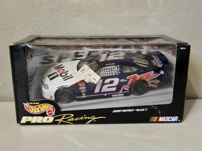 NASCAR DIECAST 1:24 HOT WHEELS #12 JEREMY MAYFIELD MOBIL 1  - Image 1 of 4