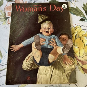 Vintage Women’s Day Magazine, January 1945 2 Cents - Picture 1 of 7