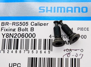 Shimano BR-RS805/RS505/RS405/RS305 Front Caliper Fixing Bolt B, 1 Pair - Picture 1 of 1