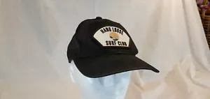 Hang Loose Surf Club Black Hat Cap Lids George Adjustable Mesh Back OSFA - Picture 1 of 10
