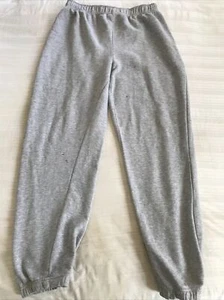 OPEN TRAILS pull on gray track jogger sweat pants SMALL - Picture 1 of 10