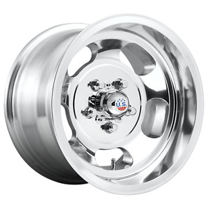 15x9 US Mags U101 INDY HIGH LUSTER POLISHED Wheel 5x4.5 (-12mm)