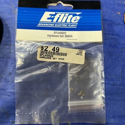 E-FLITE HELICOPTER PART - EFLH3022 = HARDWARE SET : BMSR  (NEW) - Image 1 of 2