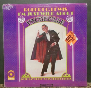 Sealed New! Robert Q Lewis - I'm Just Wild About Vaudeville, 12" LP Mint (E) - Picture 1 of 2