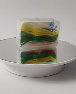 Box of 16 (Pack of 4 Box) Dental Floss Toothpicks Plastic Dental Floss Post... - Picture 1 of 4