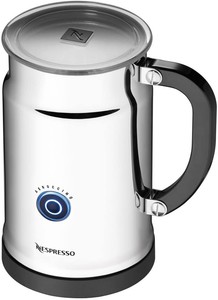 Nespresso Aeroccino + Plus 3192-US Automatic Electric Milk Frother Stainless