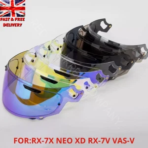 Helmet Visor for Arai RX - 7X NEO XD RX-7V VAS-V CORSAIR-X VECTOR-X / DEFIANT - Picture 1 of 28