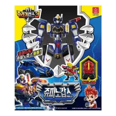 Jurassic Cops JUPINOCOPS Jupino Patrol Police Car Dino Transforming toy Robot - Image 1 of 4