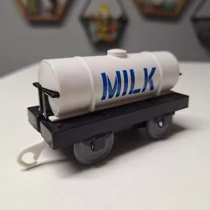 Tomy Thomas Train Milk Toy Tanker Car Wheels Hooks Vintage Kids Set Replacement - Picture 1 of 5