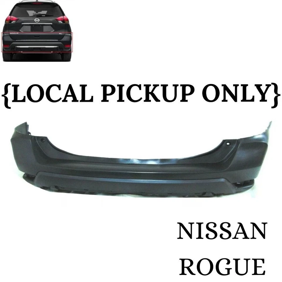 Fits 2017-2020 Nissan Rogue Rear Bumper Cover Assembly Local Pickup - Изображение 1 из 4