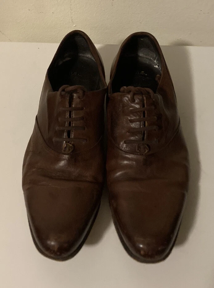 n.d.c. Sapatos femininos com cadarço feitos à mão tamanho 36 marrom - Imagem 1 de 4