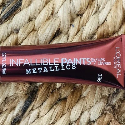 L'Oreal Paris Infallible Paints for Lips ~ Metallics in #336 Liquid Venom - Image 1 of 4