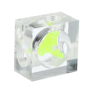 Acrylique refroidisement Surveillance 3-Voie Vert G1/4 pour refroidisement - Photo 1/5