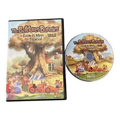 The Bellflower Bunnies Vol. 1: Room to Move & Carnival Clean Christian Cartoon - Image 1 of 4