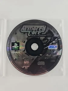 Armored Core Project Phantasma PS1 PlayStation solo disco Sony riemerso - Foto 1 di 3