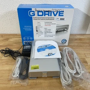 Disque dur externe professionnel G-Technology G-Drive 500 Go - eSATA/FW800/USB - Photo 1/24