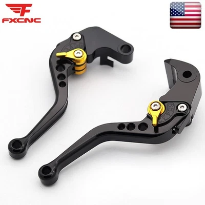 Palancas de embrague de freno CNC negras de aluminio para Ducati 400 Monster 2004-2007 ajustar Foto 1 de 4