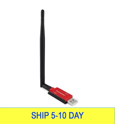 Panda Wireless® PAU0B AC600 Dual Band (2.4GHz and 5GHz) Wireless N USB Adapter W - Image 1 of 4