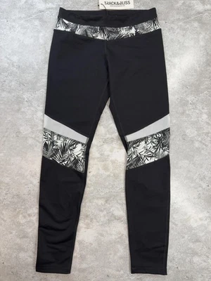 Track & Bliss Bondi Leggings Womens Medium Palm Trees Yoga Activewear Pants - Image 1 of 4