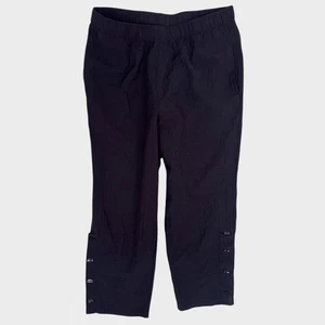 Pantalones cortos negros medianos Habitat Clothes to Live In mezcla de polietileno rayón - Imagen 1 de 6