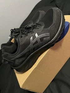 ASICS MEN'S GEL-VENTURE 9 SHOES BLACK/BLACK SIZE 10.5 NIB - Picture 1 of 6