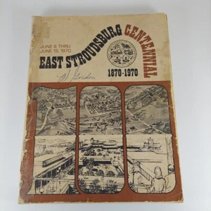 East Stroudsburg Centennial 1870-1970 Jun 6 Thru June 13, 1970 Illustrated PB - Picture 1 of 13