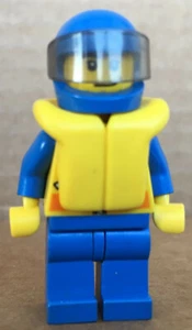 LEGO ®-Minifigur Town City Coast Guard Schwimmweste Set 4898 - cty0075 cty0109 - Picture 1 of 5