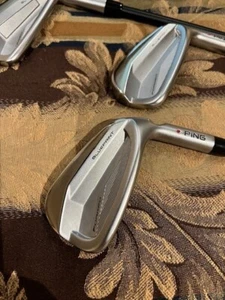 Ping Blueprint S irons with KBS 55 graphite shafts 4-PW 1" over 1 degree upright - Picture 1 of 6