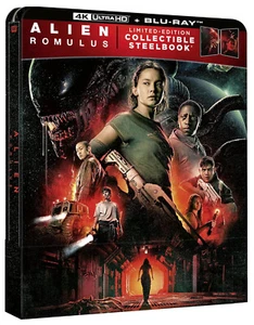 Alien: Romulus (4K UHD + Blu-ray Steelbook) New & Sealed - Picture 1 of 2
