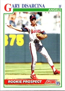 1991 Score - Gary DiSarcina #768 - Picture 1 of 2