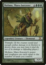 Molimo, Maro-Sorcerer 10th Edition PLD Green Rare MAGIC MTG CARD ABUGames