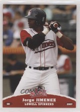 2007 Grandstand Lowell Spinners Jorge Jimenez #35