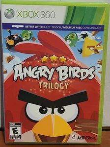 Angry Birds Trilogy - Xbox 360 - Complete CIB Cleaned & Tested Resurfaced - Picture 1 of 6