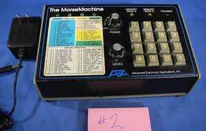 AEA MM-3 Morse Maszyna Contest Keyer Trainer z adapterem sieciowym CW - Zdjęcie 1 z 11